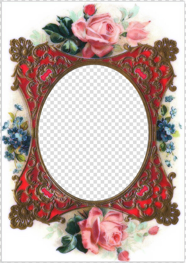 Vintage  Postcards  Flowers  Victorian  Frame  Floral   Victorian Photo Frames Free Transparent Designs Clip  HD Png DownloadTransparent PNG