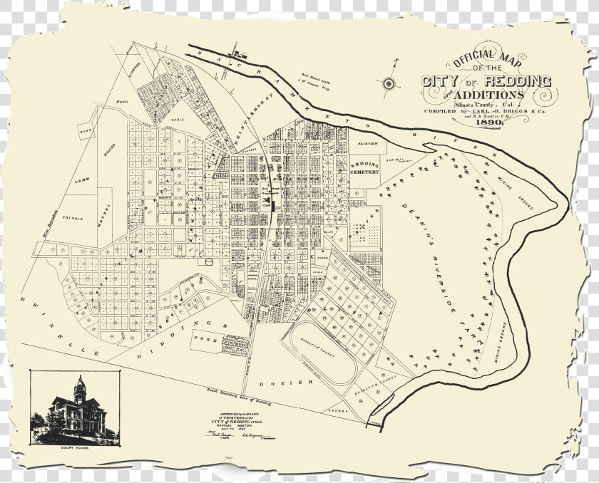 Redding Ca Old Gold Maps  HD Png DownloadTransparent PNG