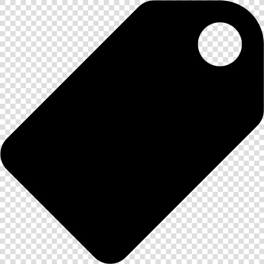 Price Tag Icon Free Png And Svg Download Dog Tag Circle   Black Price Tag Icon  Transparent PngTransparent PNG