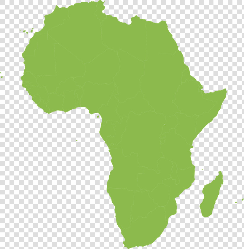 Africa Continent Green  HD Png DownloadTransparent PNG