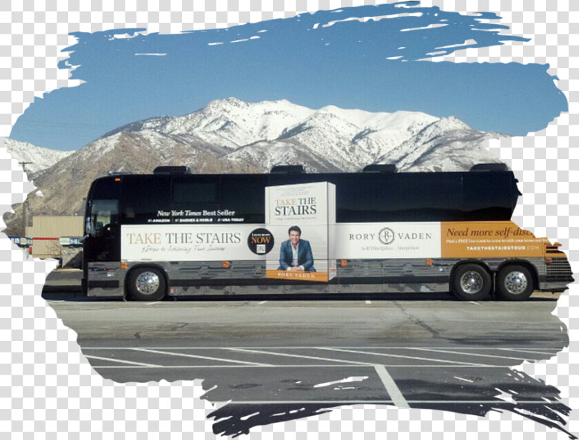 Rory Vaden Bus   Trailer Truck  HD Png DownloadTransparent PNG