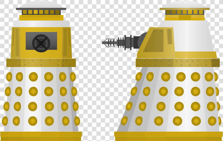 18 1988   White And Blue Dalek  HD Png DownloadTransparent PNG