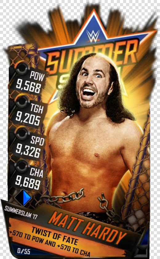 Matthardy S3 15 Summerslam17   Dean Ambrose Wwe Supercard  HD Png DownloadTransparent PNG