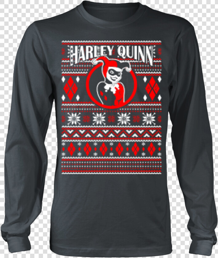 Harley Quinn Ugly Christmas Sweater Xmas   Bon Iver Band Tshirt  HD Png DownloadTransparent PNG