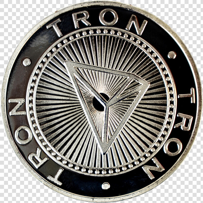 Tron Collector Coin Silver   Tron Coin Png  Transparent PngTransparent PNG