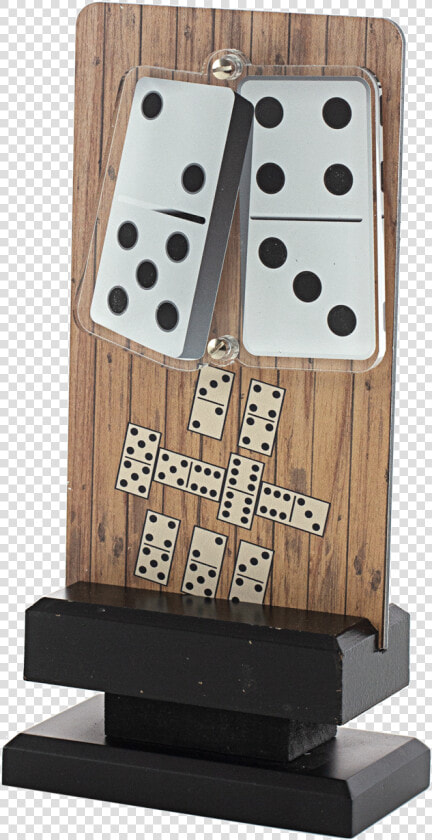 Wood methacrylate Domino Trophy  HD Png DownloadTransparent PNG