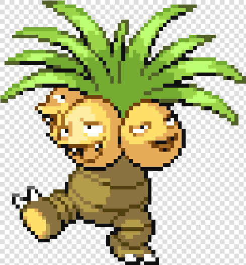 Perler Beads Pokemon Exeggutor  HD Png DownloadTransparent PNG