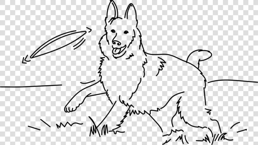 Dog  Game  Play  Happy  German Shepherd Dog  Mammals   Coloring Book  HD Png DownloadTransparent PNG