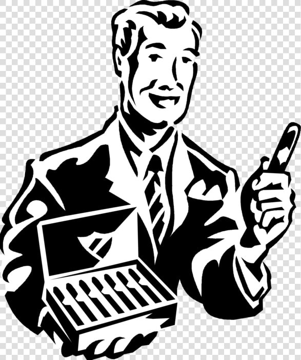 Vector Illustration Of Businessman Offers Cuban Cigar   Illustration  HD Png DownloadTransparent PNG