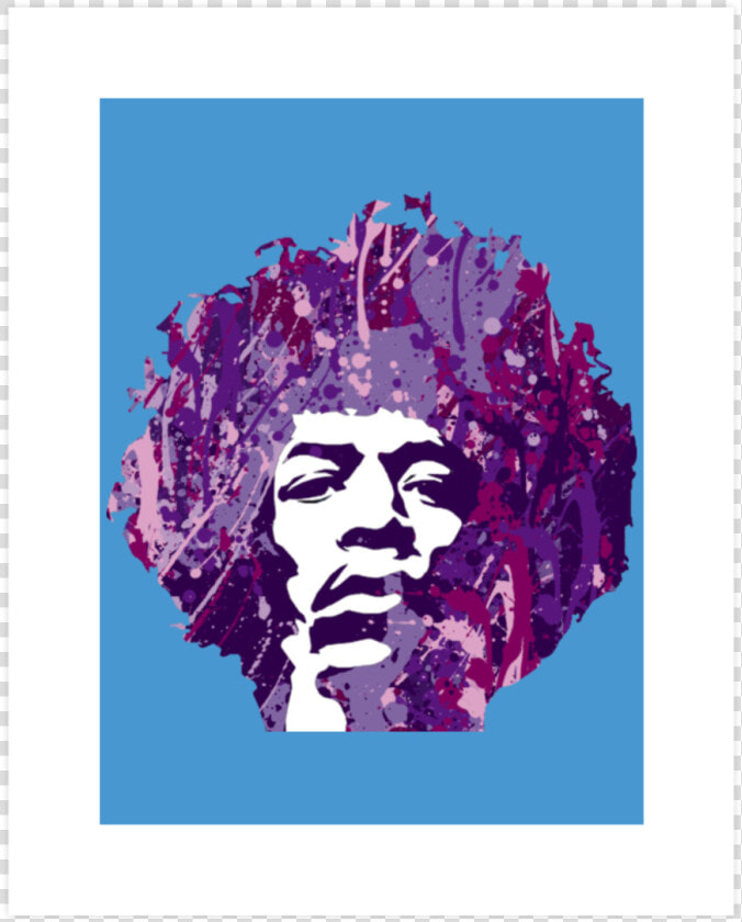 Jimi Hendrix Hoodie Graphic Design T Shirt   Jimi Hendrix Stencil  HD Png DownloadTransparent PNG