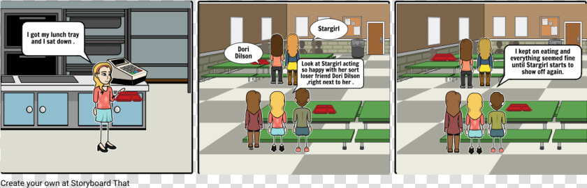 Stargirl And Dori Dilson At Lunch  HD Png DownloadTransparent PNG