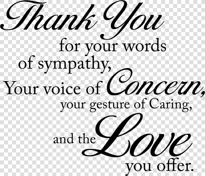 Thank You For Your Love And Concern  HD Png DownloadTransparent PNG