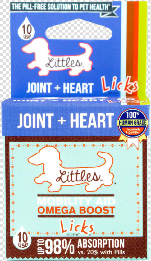 Littles Jointheart Cartons   Licks Elderdog Littles Mobility Immunity Pill Free  HD Png DownloadTransparent PNG