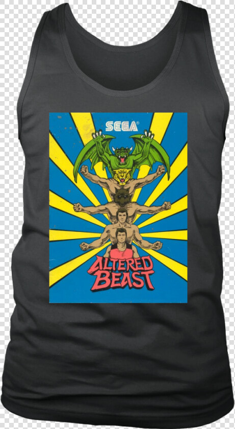 Altered Beast Mens Tank Sega Genesis Arcade 16 Bit   Sega Altered Beast Poster  HD Png DownloadTransparent PNG