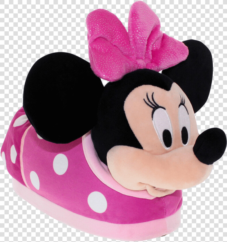 Minnie Mouse Slippers Class   Plush  HD Png DownloadTransparent PNG