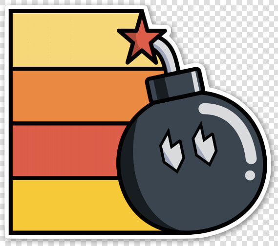 Bomb omb Sticker  HD Png DownloadTransparent PNG