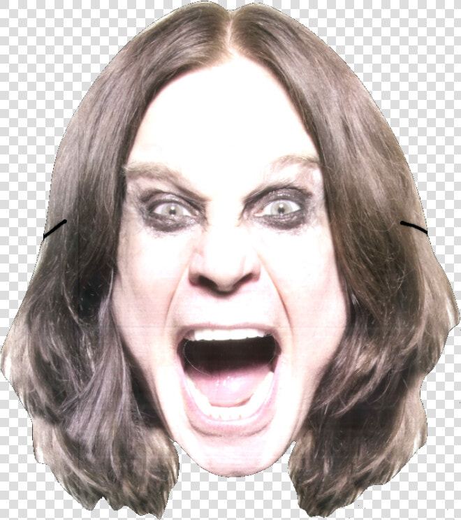 Ozzy Face Scream Promo Mask   Scream Ozzy Osbourne Face  HD Png DownloadTransparent PNG