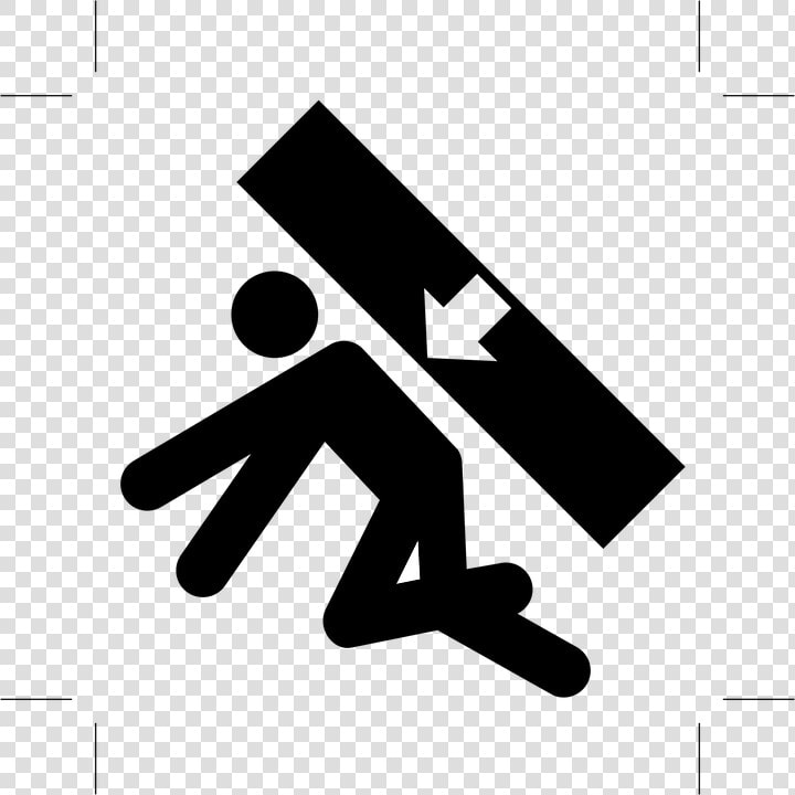 Danger  Falling Objects  Sign  Symbol  Pictogram  HD Png DownloadTransparent PNG