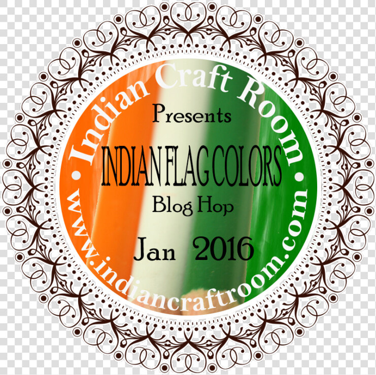 Icr   Indian Flag Colors Twist   Blog Hop Jan   Circle  HD Png DownloadTransparent PNG