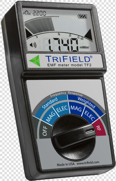 Image Of The Trifield Emf Meter   Trifield Emf Meter Model Tf2  HD Png DownloadTransparent PNG