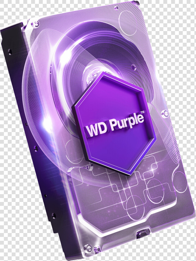 Wd Purple Surveillance Hard Drive 4 Tb Western Digital   Wd Purple Surveillance Hard Drive  HD Png DownloadTransparent PNG