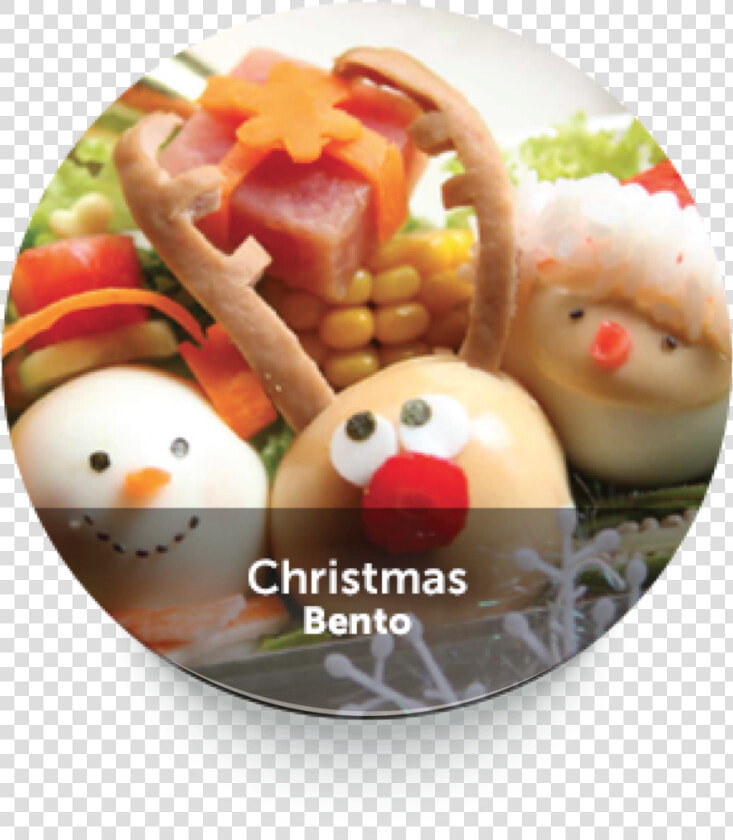 Roundbuttonfunbento 04   Dish  HD Png DownloadTransparent PNG