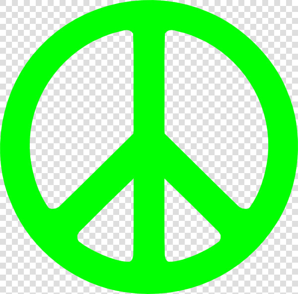 Neon Green Peace Sign Svg Clip Arts   Lime Green Peace Sign  HD Png DownloadTransparent PNG