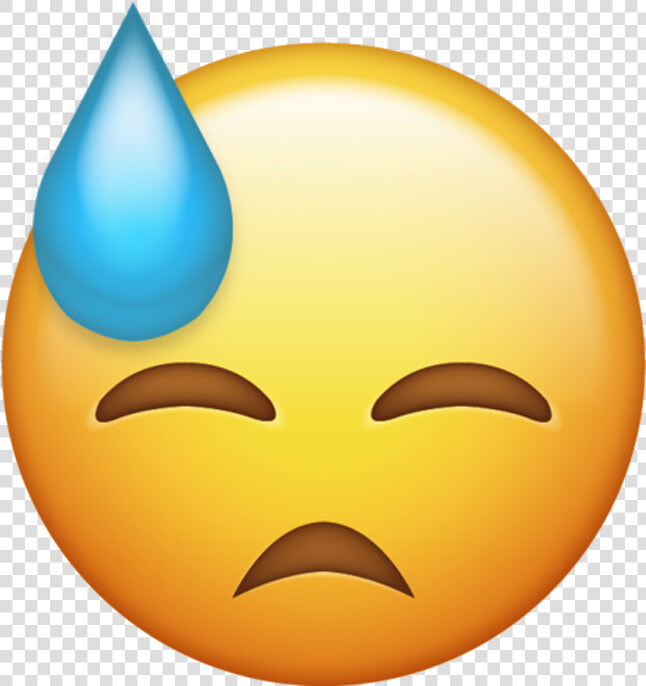 Sweat Emoji Png   Transparent Sweat Emoji Png  Png DownloadTransparent PNG