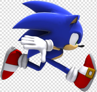 Running Sonic 3d By Meowbobe d4u0wxf   Sonic Running Transparent Background  HD Png DownloadTransparent PNG