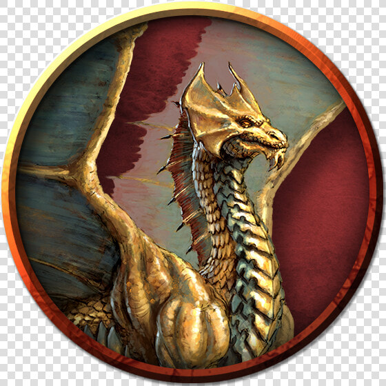 Brass Dragon Wyrmling Token  HD Png DownloadTransparent PNG