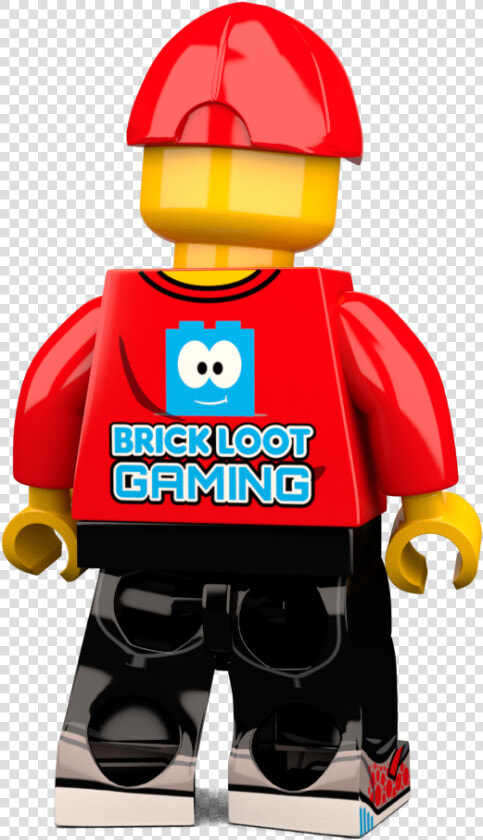 Brick Loot Exclusive Gamer Custom Lego Minifigure   Lego  HD Png DownloadTransparent PNG