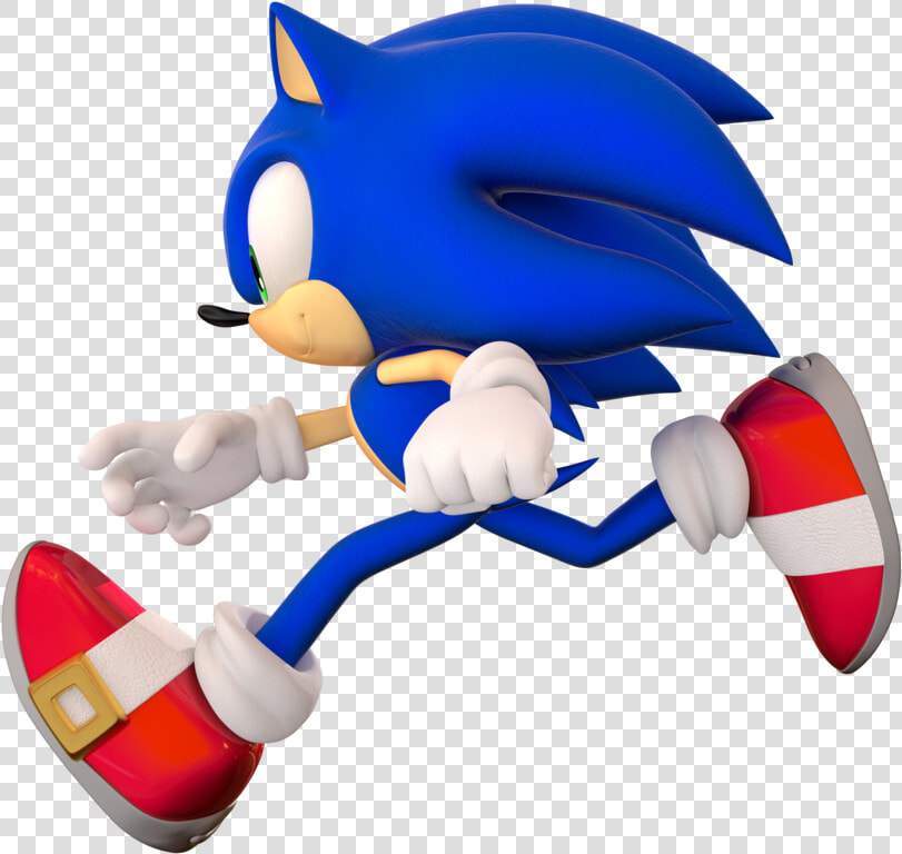 Some Sonic The Hedgehog Render By Fentonxd   Sonic The Hedgehog 3d Running  HD Png DownloadTransparent PNG