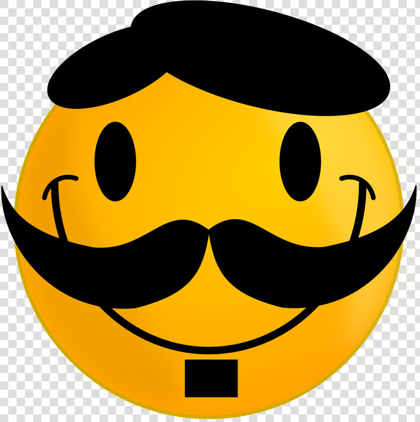 Amish Clip Art   Smiley Moustache  HD Png DownloadTransparent PNG