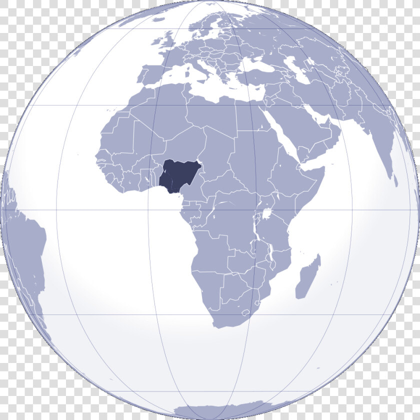 Where Is Nigeria Located   South Africa Location  HD Png DownloadTransparent PNG