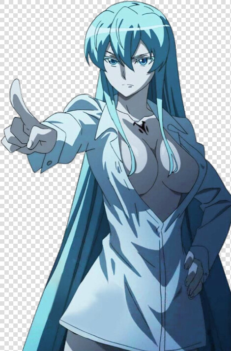 Esdeath Freetoedit   Anime Akame Ga Kill Esdeath  HD Png DownloadTransparent PNG