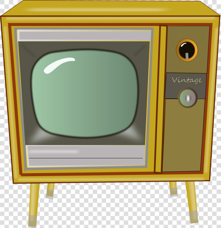 Television Set media screen   Vintage Tv Clipart  HD Png DownloadTransparent PNG