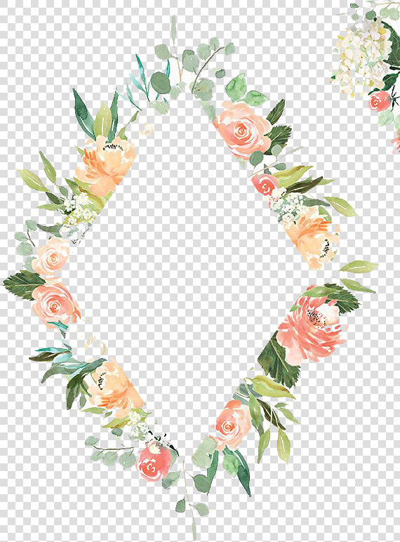 Floral Frame Png   Png Transparent Bunga Png  Png DownloadTransparent PNG