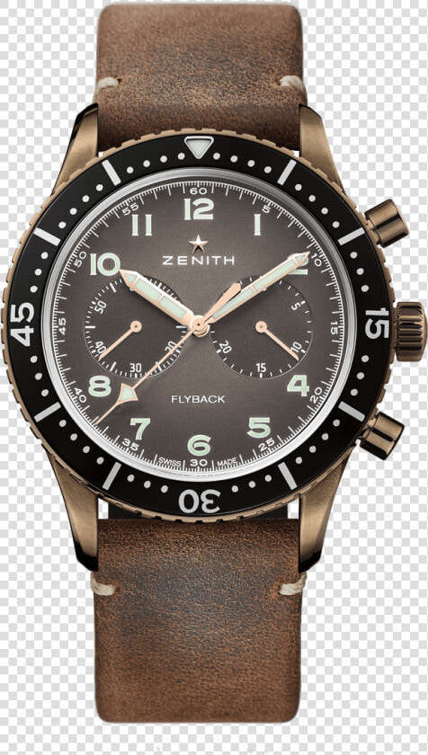 New Zenith Pilot Cronometro Tipo Cp 2 Flyback  HD Png DownloadTransparent PNG