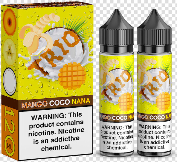 Mango Coco Nana By Trio   Bottle  HD Png DownloadTransparent PNG