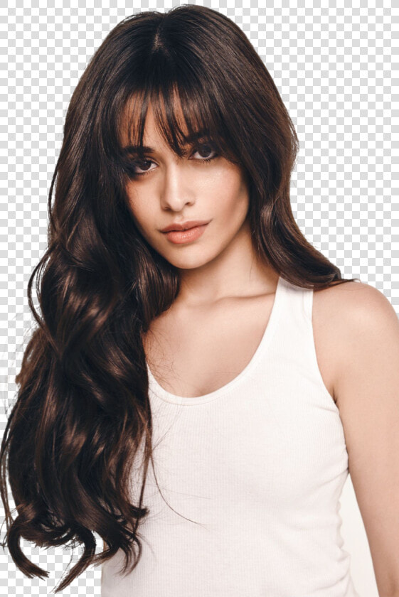 Camila Cabello And Camila Image   Hairstyle Camila Cabello Bangs  HD Png DownloadTransparent PNG