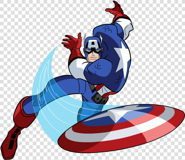 600xnxcaptain America Clipart   Avengers Earth  39 s Mightiest Heroes Captain America  HD Png DownloadTransparent PNG