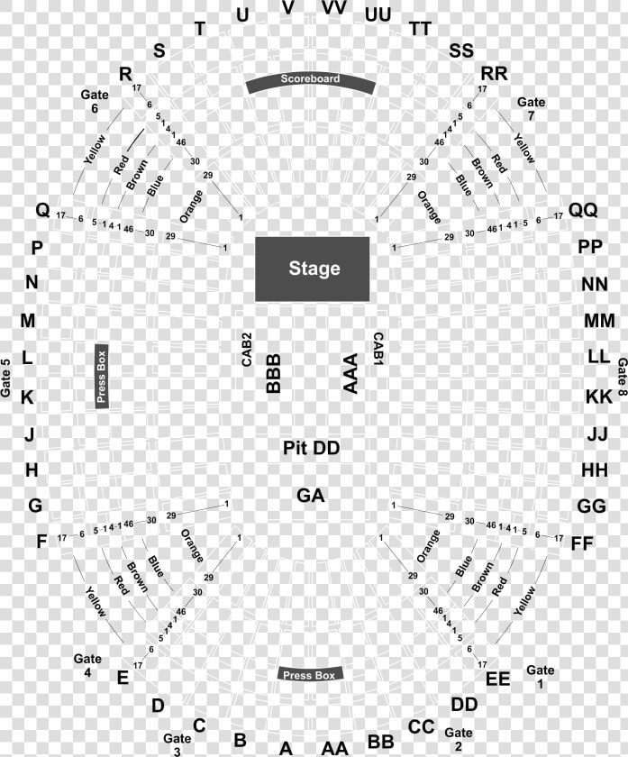 Aloha Stadium Seating Bruno Mars  HD Png DownloadTransparent PNG