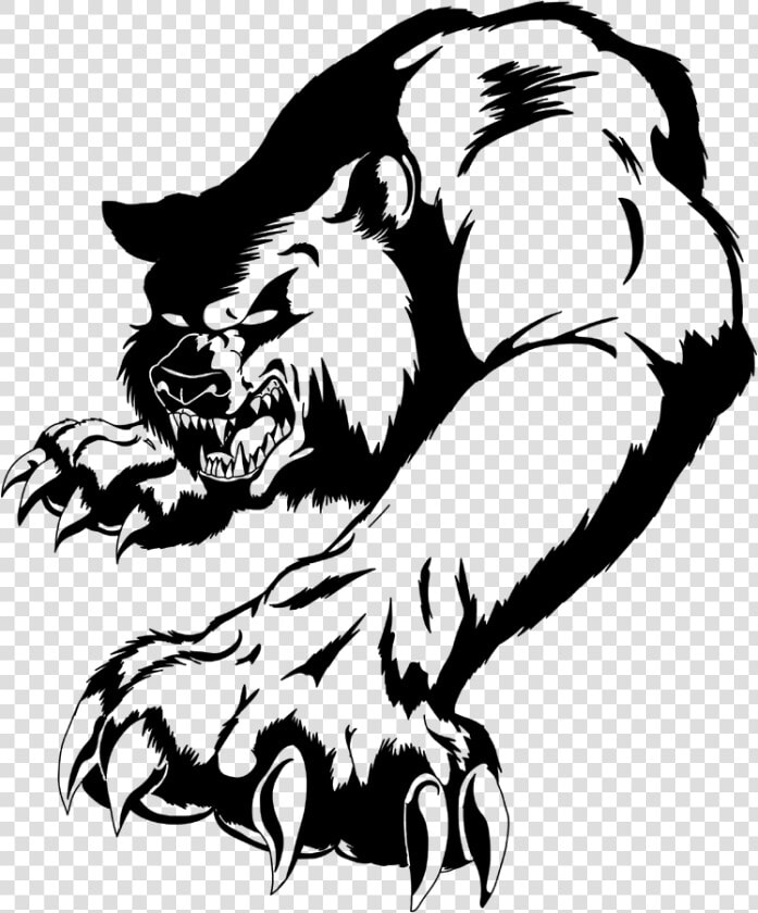 Brock Lesnar Png Tattoo Artist Dog Bear Clip   Tribal Drawings Of Animals  Transparent PngTransparent PNG