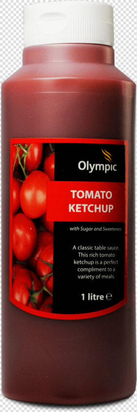 Olympic Tomato Ketchup 1l Bottle   Plum Tomato  HD Png DownloadTransparent PNG