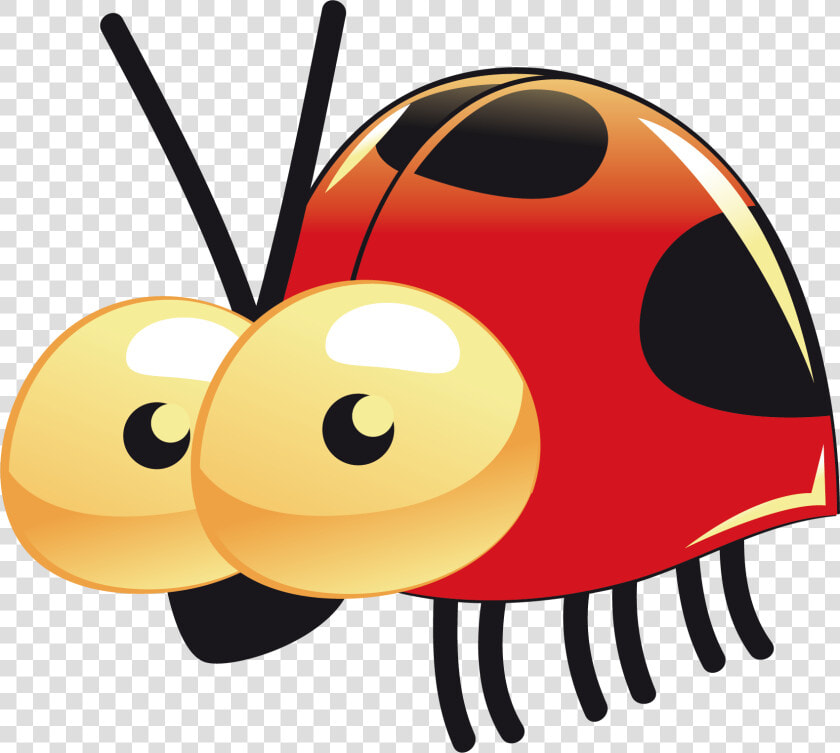 Ladybug Clipart Yellow Ladybug   Bee  HD Png DownloadTransparent PNG