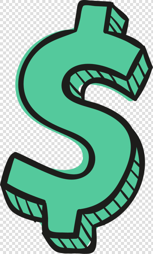 Drawing Money United States Dollar Dessin Animxe9 Clip   Cartoon Dollar Sign Png  Transparent PngTransparent PNG