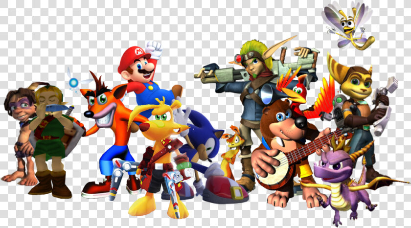 A Few Of The Best Game Characters By Thetoxicdoctor d6bnbtv   Video Game Characters Png  Transparent PngTransparent PNG