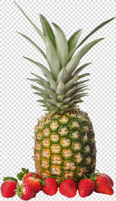 Bild På Jordgubbar Och Ananas  HD Png DownloadTransparent PNG