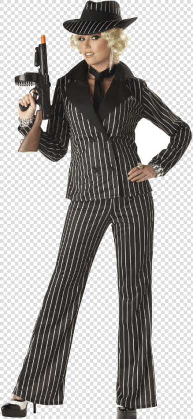 Gangster Lady Costume  HD Png DownloadTransparent PNG