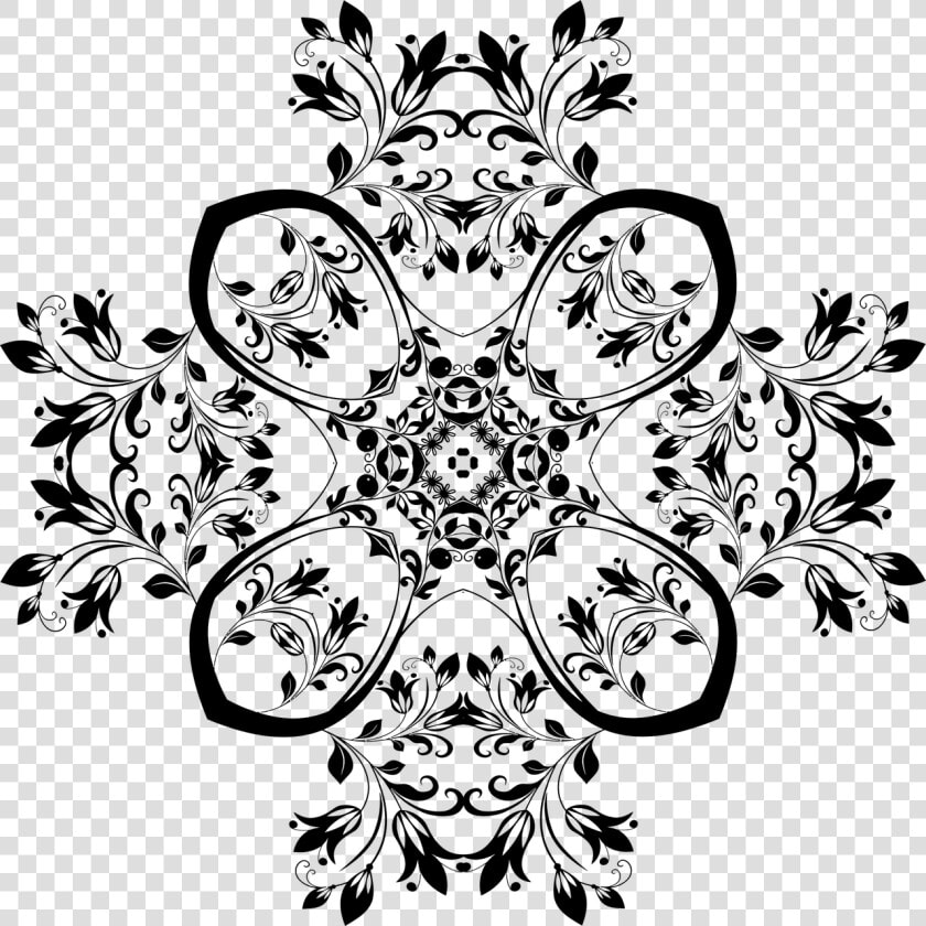 Flourish Floral Flower Mandala Png Image   Ornament  Transparent PngTransparent PNG